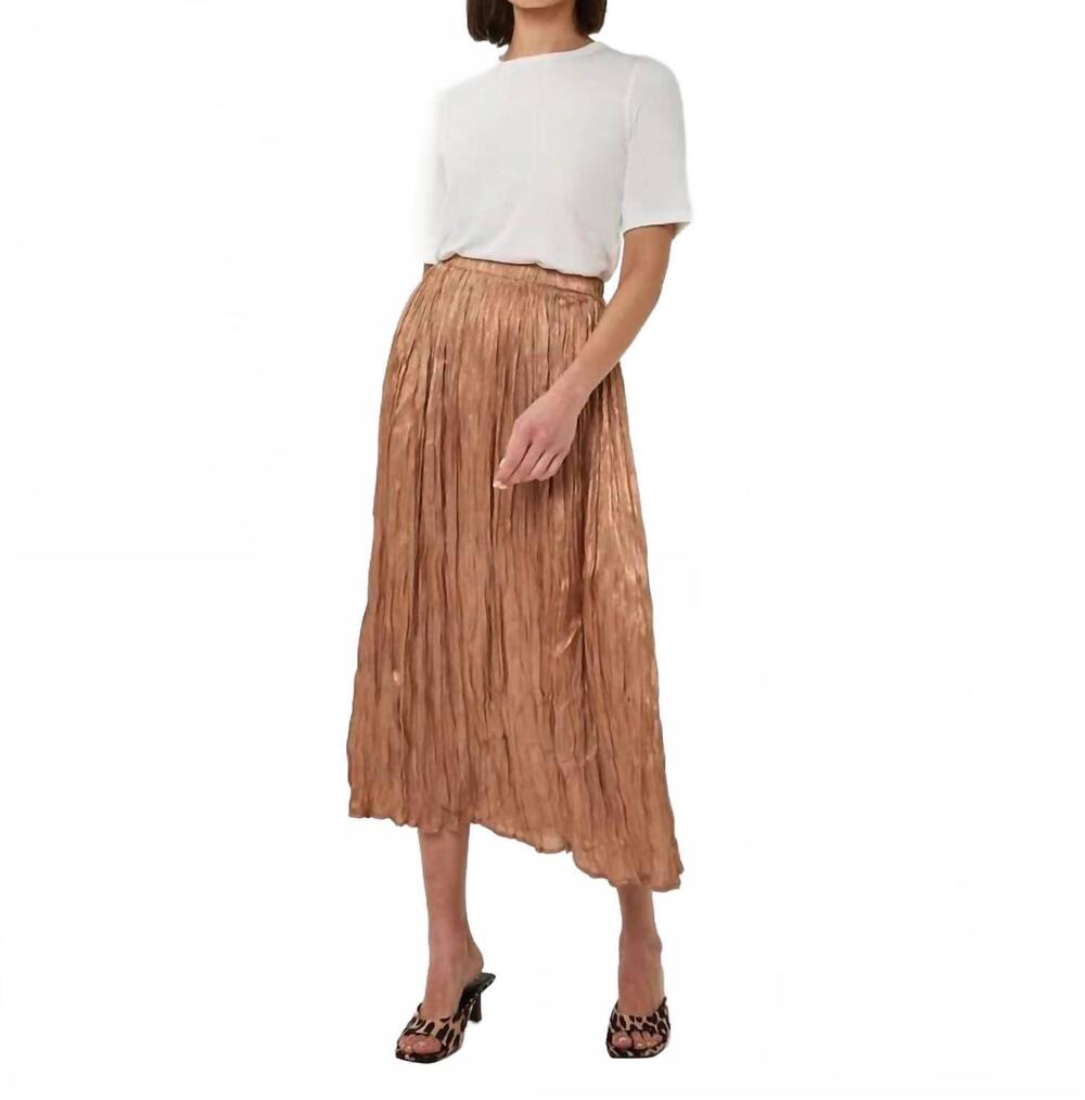 NEW ESQUALO women's cappuccino skirt in beige
